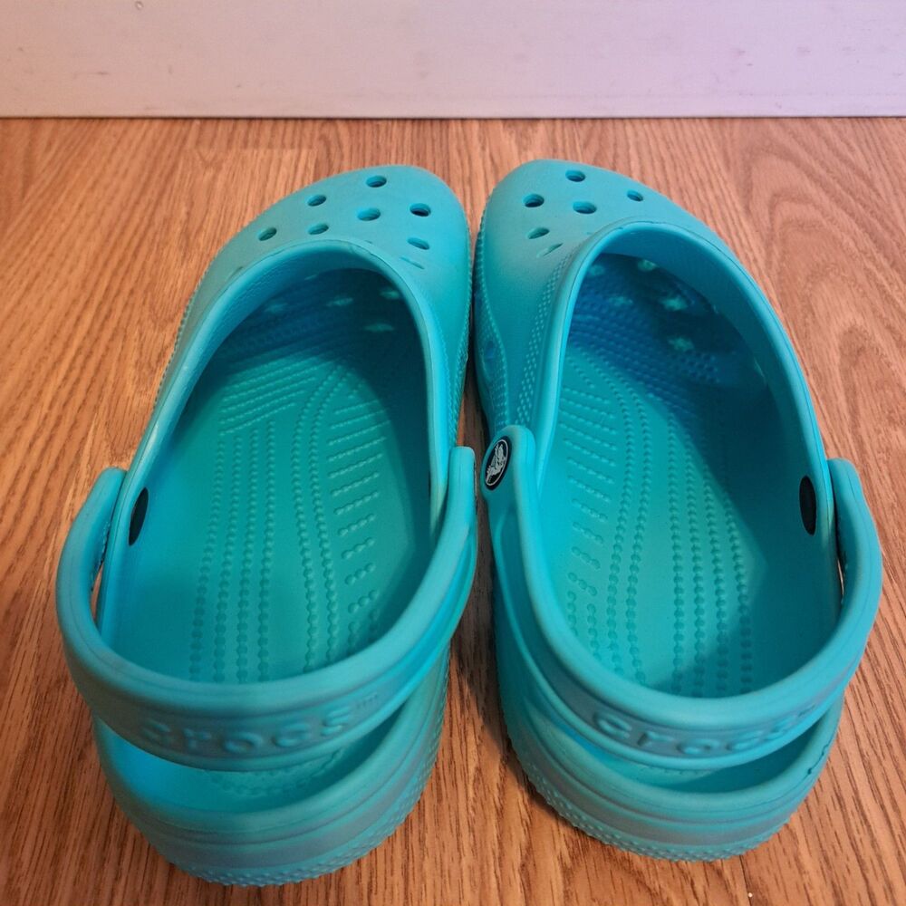 Crocs Classic Clog Color Venetian Blue Unisex Men’s 6 Womens 8 Light Weight - Picture 3 of 6